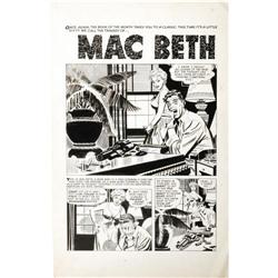 Mort Meskin Original Art 5 pg Complete Story