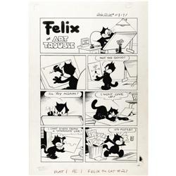 Otto Messmer - Felix the Cat #21 Original Art