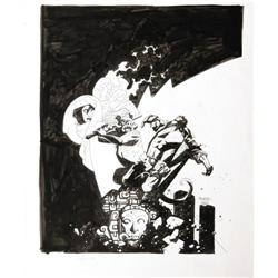 Mike Mignola - Ghost/Hellboy Special #2 Art