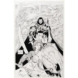 Brandon Peterson Original Cover Art