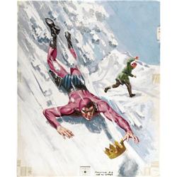 The Phantom #13 Cover Original Art (Gold Key)