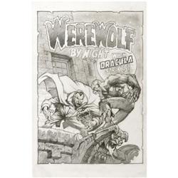 Mike Ploog - Werewolf by Night #15 Cover Recreation