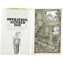 Antonio Prohias Spy vs. Spy Original Art 16 pgs