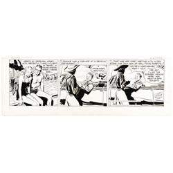 Alex Raymond - Rip Kirby Daily Comic Strip Art