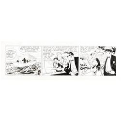 Alex Raymond - Rip Kirby Daily Comic Strip Art