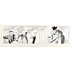 Alex Raymond - Rip Kirby Daily Comic Strip Art