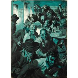 William Reusswig - "Maquerade of Murder" Art