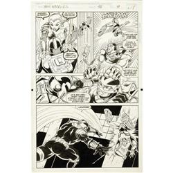 New Warriors Original Art