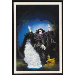 Rowena Morrill - "Darkspell" Paperback Cover Painting