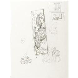 Barry Smith - "Sibylla" Sketch Original Art