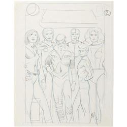 Barry Smith - Tales of the Teen Titans Cover Art