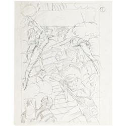 Barry Smith - Tales of the Teen Titans #68 Cover Prelim