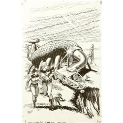 Dan Spiegle - Space Family Robinson Art