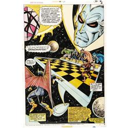 Jim Starlin - Dan Adkins - Giant-Size Defenders #3 Art