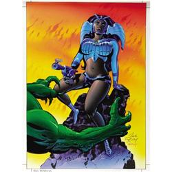 Ken Steacy - Jack Kirby Collector #20 Cover Art