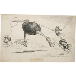 T. S. Sullivant - Life Magazine Illustration Art