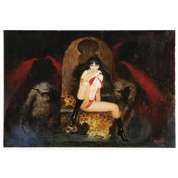 Enrique Torres - Vampirella, Painted Prelim. Art