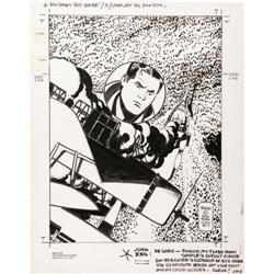 Alex Toth - Buz Sawyer #5 Magazine Cover Original Art