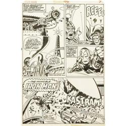 George Tuska - Iron Man #106, page 7 Original