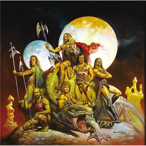 Boris Vallejo Molly Hatchet Original Art