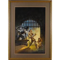 Boris Vallejo - "Deathstalker III" Painting