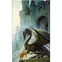 Michael Whelan - "Dragonsbane" Paperback Cover Painting