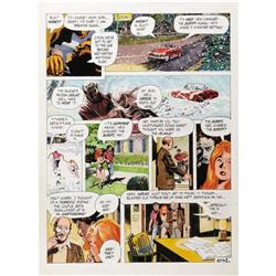 Doug Wildey - Twisted Tales Original Art 4 Pages