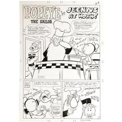 George Wildman and Phil Mendez - Popeye Art