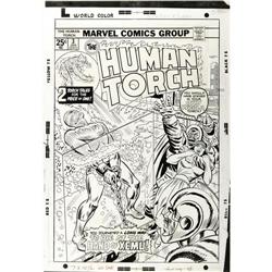 Ron Wilson and Frank Giacoia - The Human Torch #3 Cover