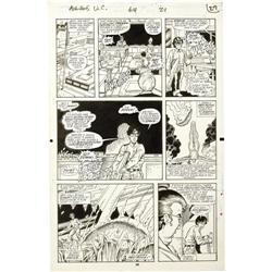 Avengers West Coast Original Art 2 pgs