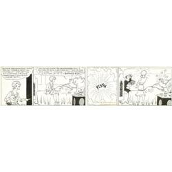 Chic Young - Blondie Daily Comic Strip Original Art