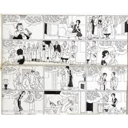 Chic Young - Blondie Sunday Comic Strip