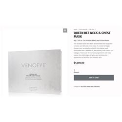 MSRP $1000.00- VENOFYE 8PC 3.17OZ QUEEN BEE NECK &