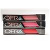 Image 1 : 3PK OFRA ASSORTED LONG LASTING LIQUID LIPSTICK