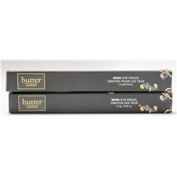 2PK BUTTER LONDON WINK EYE PENCIL; BUSKER /