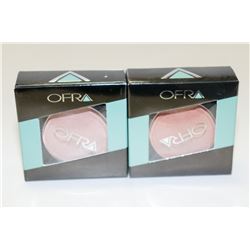 2PK OFRA ASSORTED BLUSHES; ROSE/ WINTER ROSE GLOW