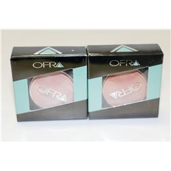 2PK OFRA ASSORTED BLUSHES; ROSE/ WINTER ROSE GLOW