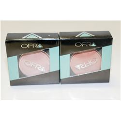 2PK OFRA ASSORTED BLUSHES; ROSE/ WINTER ROSE GLOW