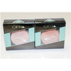 2PK OFRA ASSORTED BLUSHES; ROSE/ WINTER ROSE GLOW