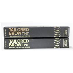 2PK BUTTER LONDON TAILORED BROW TINT; TAUPE/ LIGHT