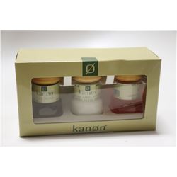 KANON 3PC MENS SHAVING GIFT SET; COLOGNE/ AFTER