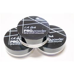LA GIRL 3PC TRANSLUCENT SETTING POWDER FOR ALL