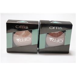 2PK OFRA ASSORTED EYE SHADOW & BLUSH; CHAMPAGNE/