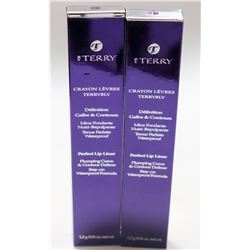 2PK TERRY TERRYBLY PERFECT LIP LINER; BABY BARE/