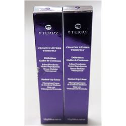 2PK TERRY TERRYBLY PERFECT LIP LINER; WINE