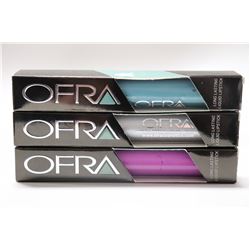 3PK OFRA ASSORTED LONG LASTING LIQUID LIPSTICK