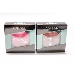 2PK OFRA ASSORTED BLUSH; RAISIN/ PINK LADY