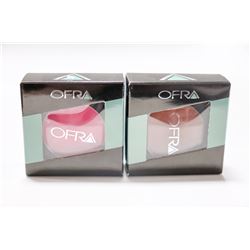 2PK OFRA ASSORTED BLUSH; RAISIN/ PINK LADY