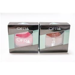 2PK OFRA ASSORTED BLUSH; RAISIN/ PINK LADY