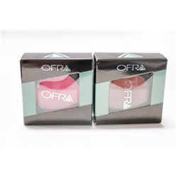 2PK OFRA ASSORTED BLUSH; RAISIN/ PINK LADY